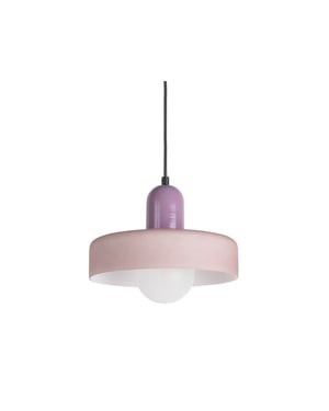 Leitmotiv hanglamp opaco grato light mauve & lavender