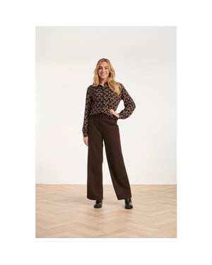 Smashed Lemon 24581 e wijde pijpen broek |