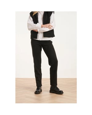 Smashed Lemon 24597 suède e aangesloten broek |