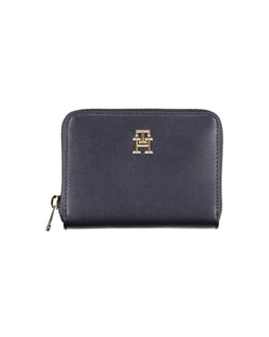 Ritstasportemonnee Aw0aw08236 Navy Leer