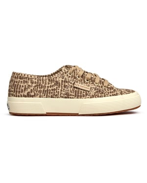 Superga 2750 Jaguar Print Sneakers