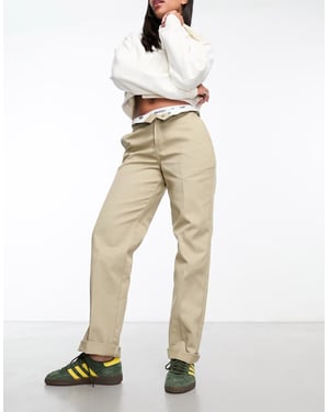 Dickies – 874 – Beige arbetsbyxor med rak passform