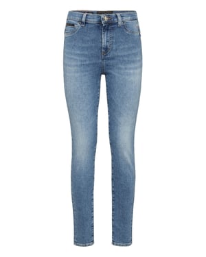 Jeggings med hög midja