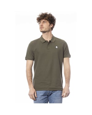 Invicta Groene Katoenen Heren Poloshirt
