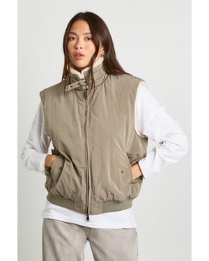 Faux Fur Lined Gilet