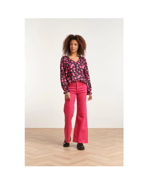Smashed Lemon 23558 top met speelse dierenprint |