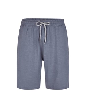 Phil & Co Heren shortama korte pyjama set palm gestreept
