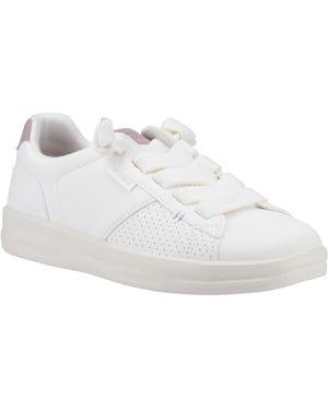 HEYDUDE Karina Duo Classic Kvinnors Sneakers I Polyuretan Vita