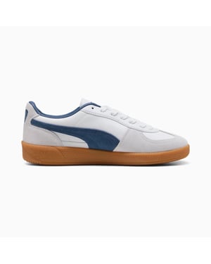 Puma Palermo Leather Men's White/Blue Trainers
