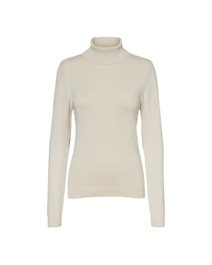 Vero Moda Vmglory ls rollneck blouse ga noos ecru