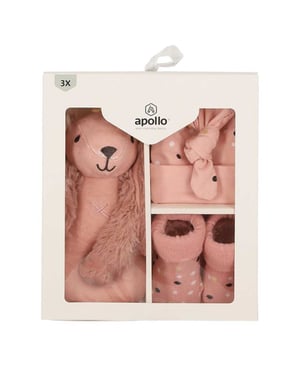 Apollo Baby giftbox konijn kraamcadeau