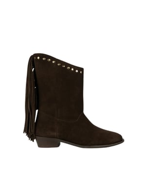 Posa Suede laarzen fringe boot