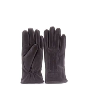 Warmbat Glo 4024-gloves men goat leather 65-choco