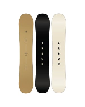 Arbor Collective element decon rocker snowboard heren -