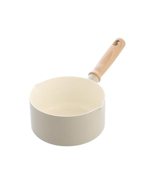 Greenchef Nordics antiaanbak steelpan crème 16 cm