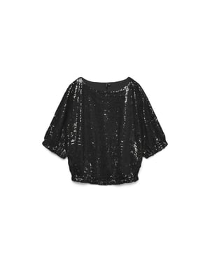 Vero Moda Vmkaje ss balloon short sq top jrs