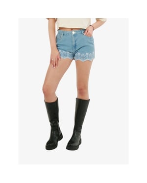 Nikkie Dames short denim cali