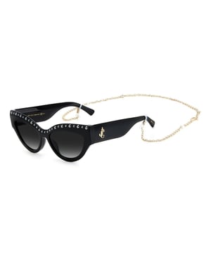 Sonja Crystalembellished Cateye Sunglasses