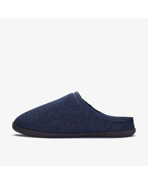 Chilcomb Navy Abstract Slippers