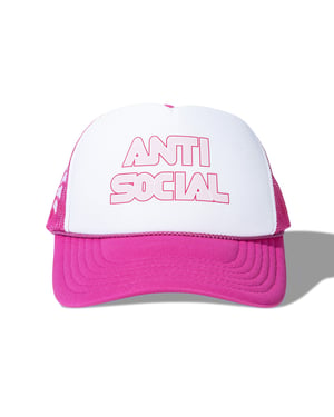 ASSC Unisex Racing Trucker Hat in Pink
