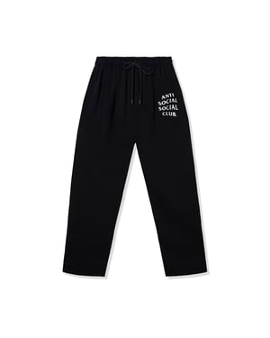ASSC Unisex Mind Games Glitter Sweatpants in Black