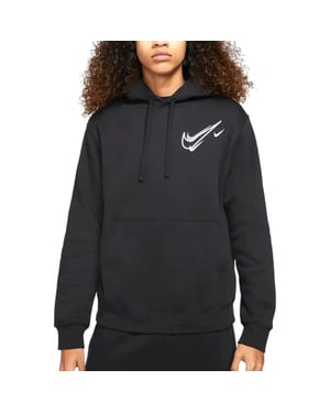 Nike Mens Hoodie Pullover Long Sleeve Hooded Sweat Warm Sportswear Gym Top Hoody