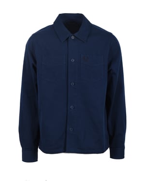 Fred Perry Twill Overshirt Tennis Blue