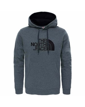 The North Face Embroidery Drew Peak Grey Hoodie