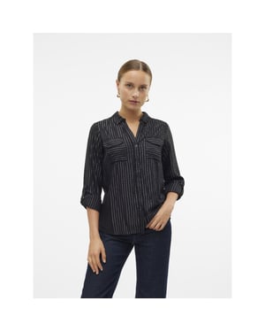 Vero Moda Vmbumpy ls glitter shirt wvn ga noo