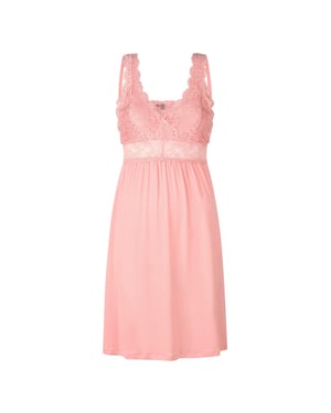 By Louise Slipdress dames nachthemd met kant