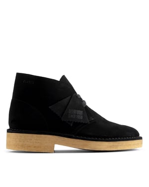 Clarks Originals Desert Boot221 Black Sde Boots