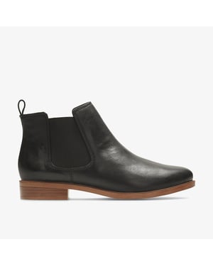 Taylor Shine Black Leather Boots