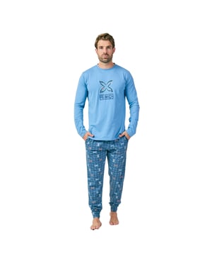 MU16 Men's Long Sleeve Pajamas