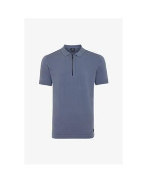 Genti Polo zip knit