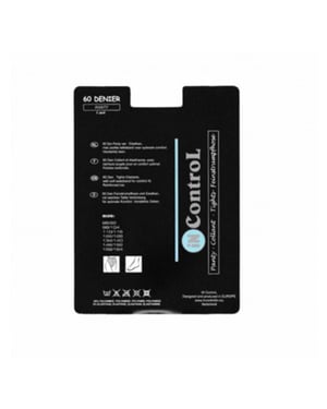 In Control 899 2pack 60 denier panty BLACK