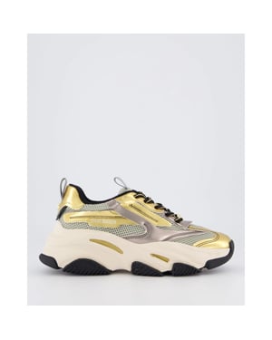 Steve Madden Dames possession-e sneaker metallic