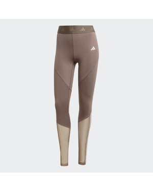 Adidas hyglm 1/1 l lange trainingslegging dames -