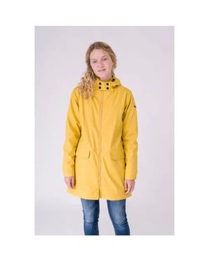 Batela Yerseke gele dames winter regenjas -