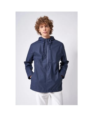 TANTÄ RAINWEAR Marine- cel heren regenjas -