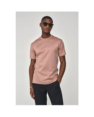 Valenza Interlock supima t-shirt tea rose