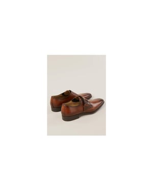 Giorgio 38201 cognac leren schoen met gesep