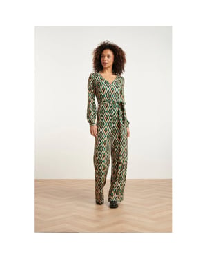 Smashed Lemon 24760 aztec print jumpsuit |