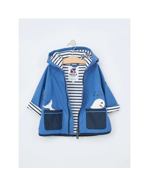 Batela Blue-horizon baby regenjas cerfontaine -