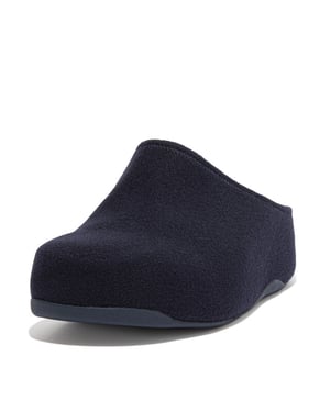 FitFlop Fitflop shuv | pantoffels | sloffen | donker | comfortabel | microwobbleboard-zool technologie