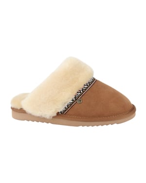 Warmbat Fls321325 dames pantoffel (open hiel)
