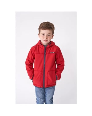 Batela Rode kinder softshell jas -