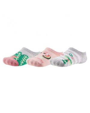 In Control 866 3pack sneakersocks JUNGLE