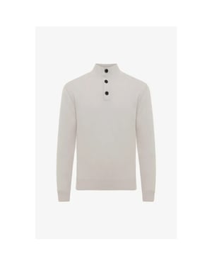Genti Turtleneck 3 buttons wol off