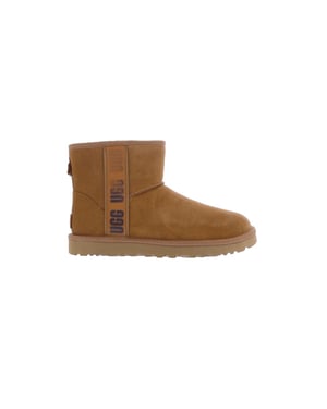 UGG Australia Dames classic mini side logo chestnu