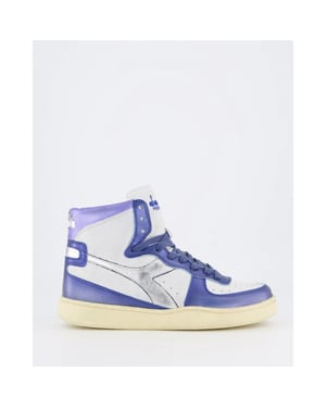 Diadora Dames mi basket metal used blauw